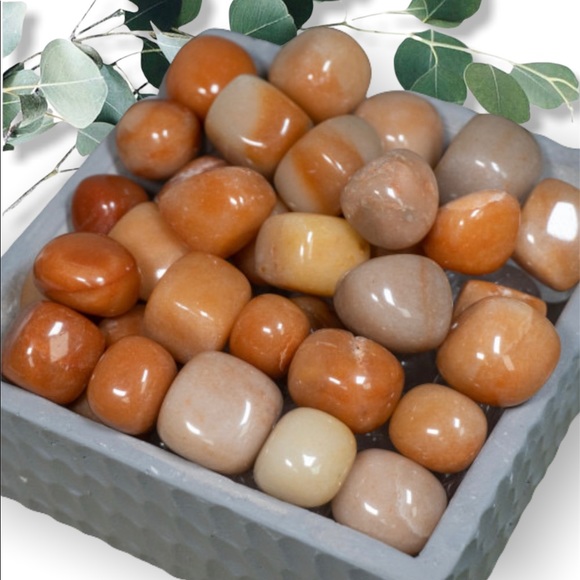 Red Aventurine Tumbled Crystal - Picture 2 of 4